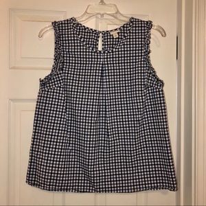 Gingham summer top